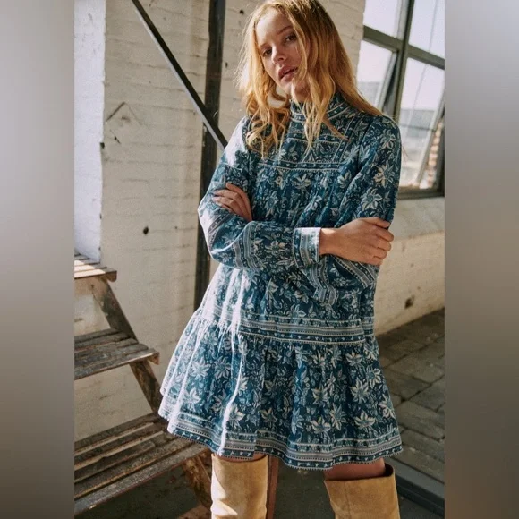 SÉZANE X SEA NY Aliette Dress in Dahlia Print FR 36 / US 4 - Picture 2 of 16